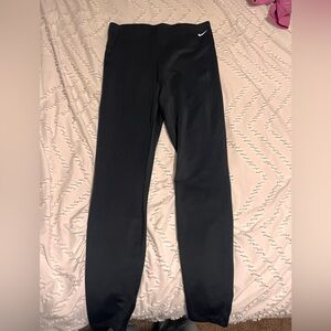 Large Dri-Fit Black Nike Leggings Slight Fraying